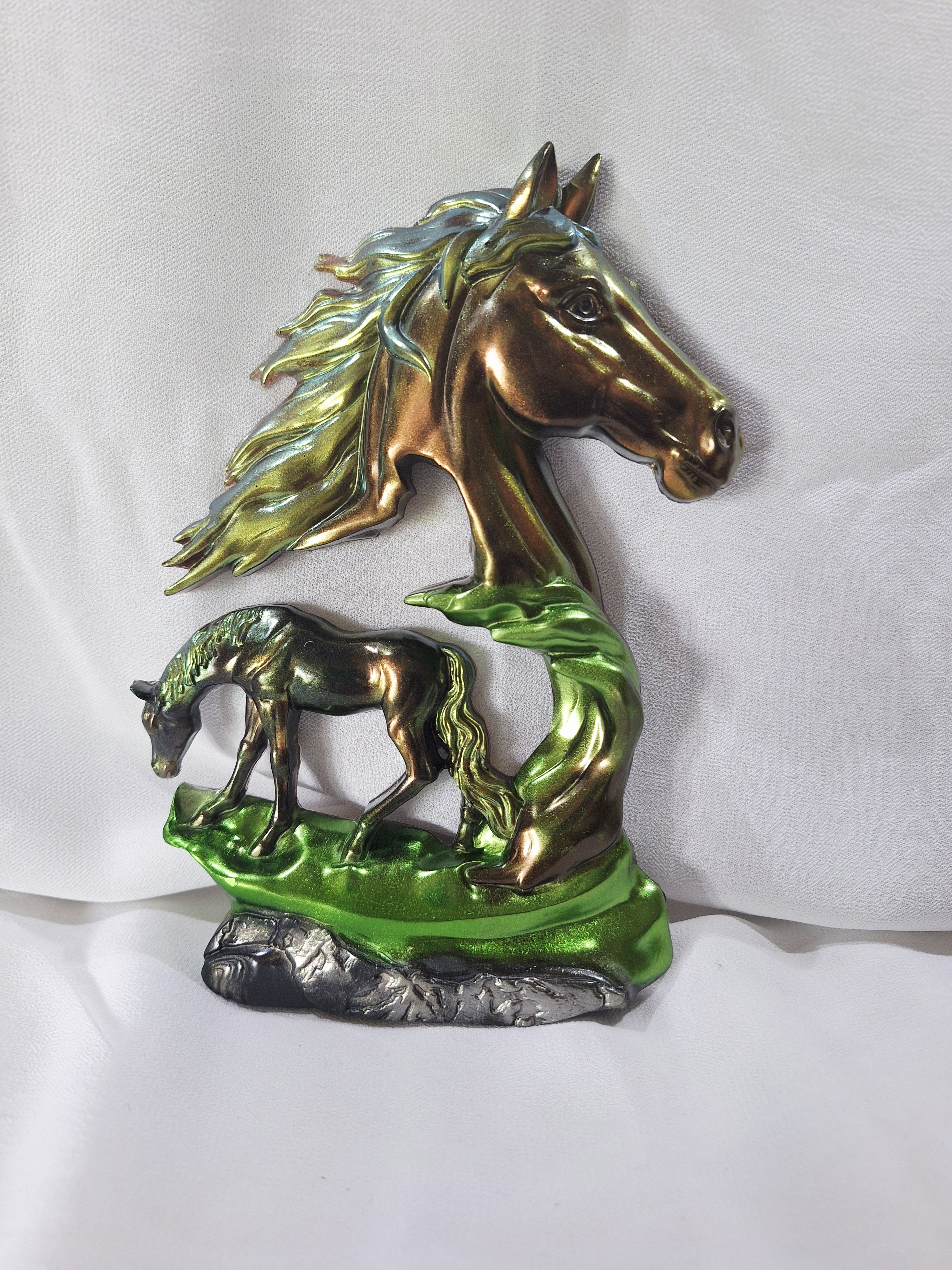 2 Horses Plaque