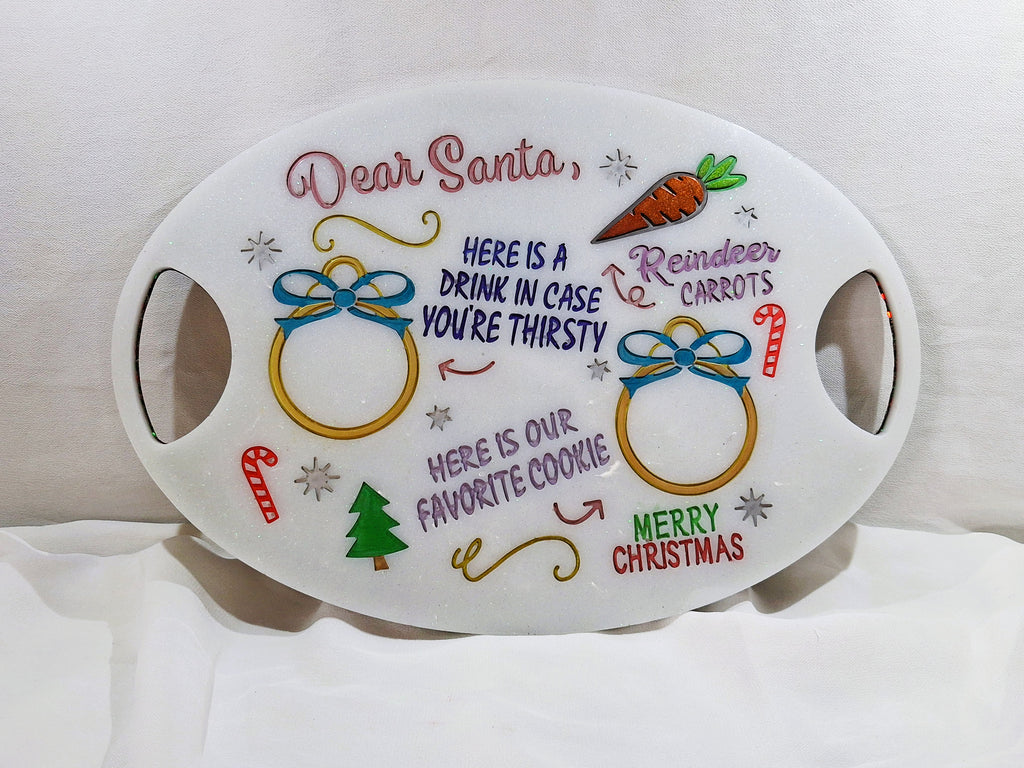 Large Oval Christmas Trays