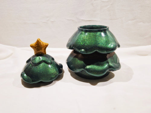 3-Tier Holiday Tree Jar