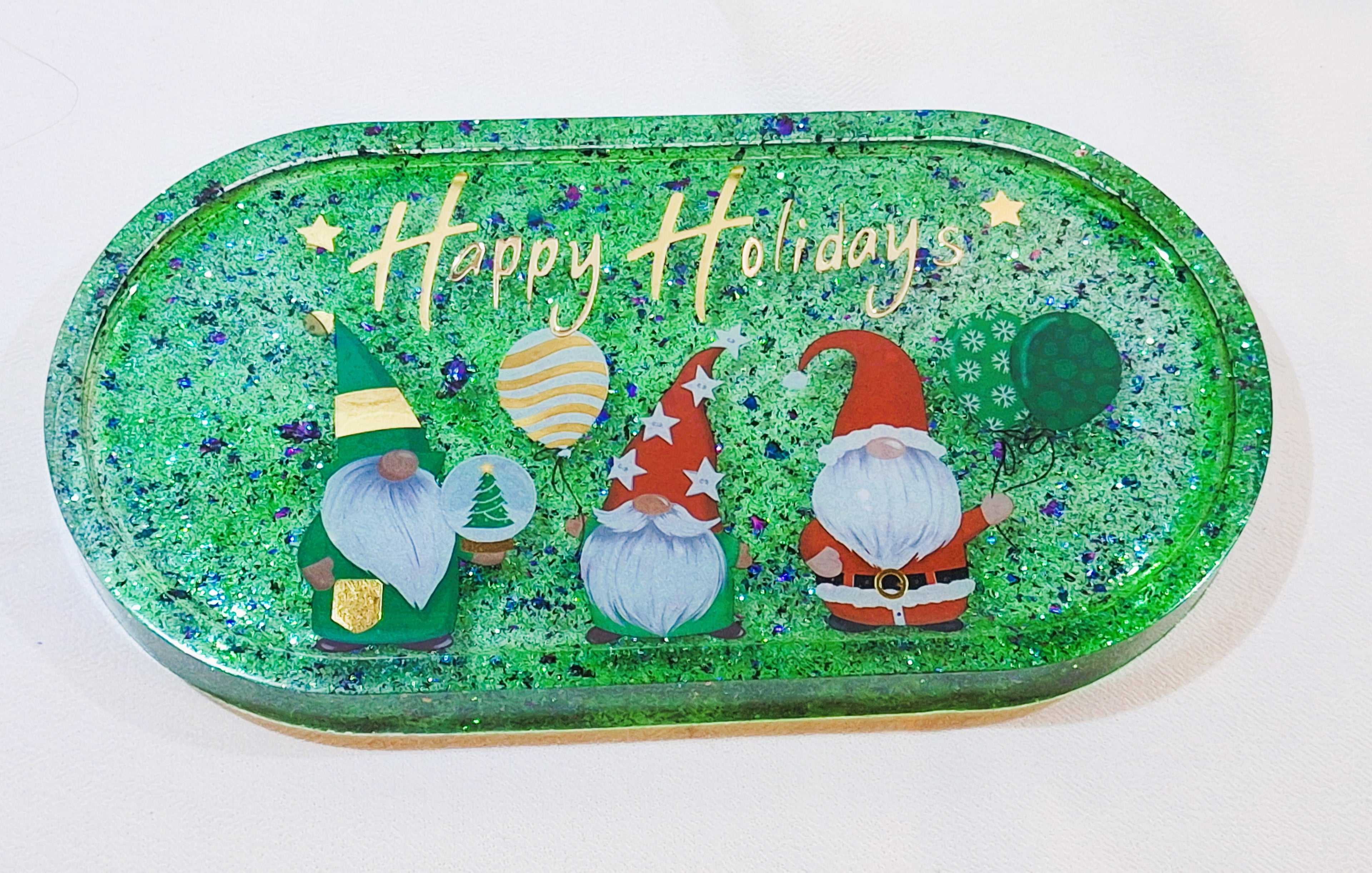 Christmas Trinket Trays