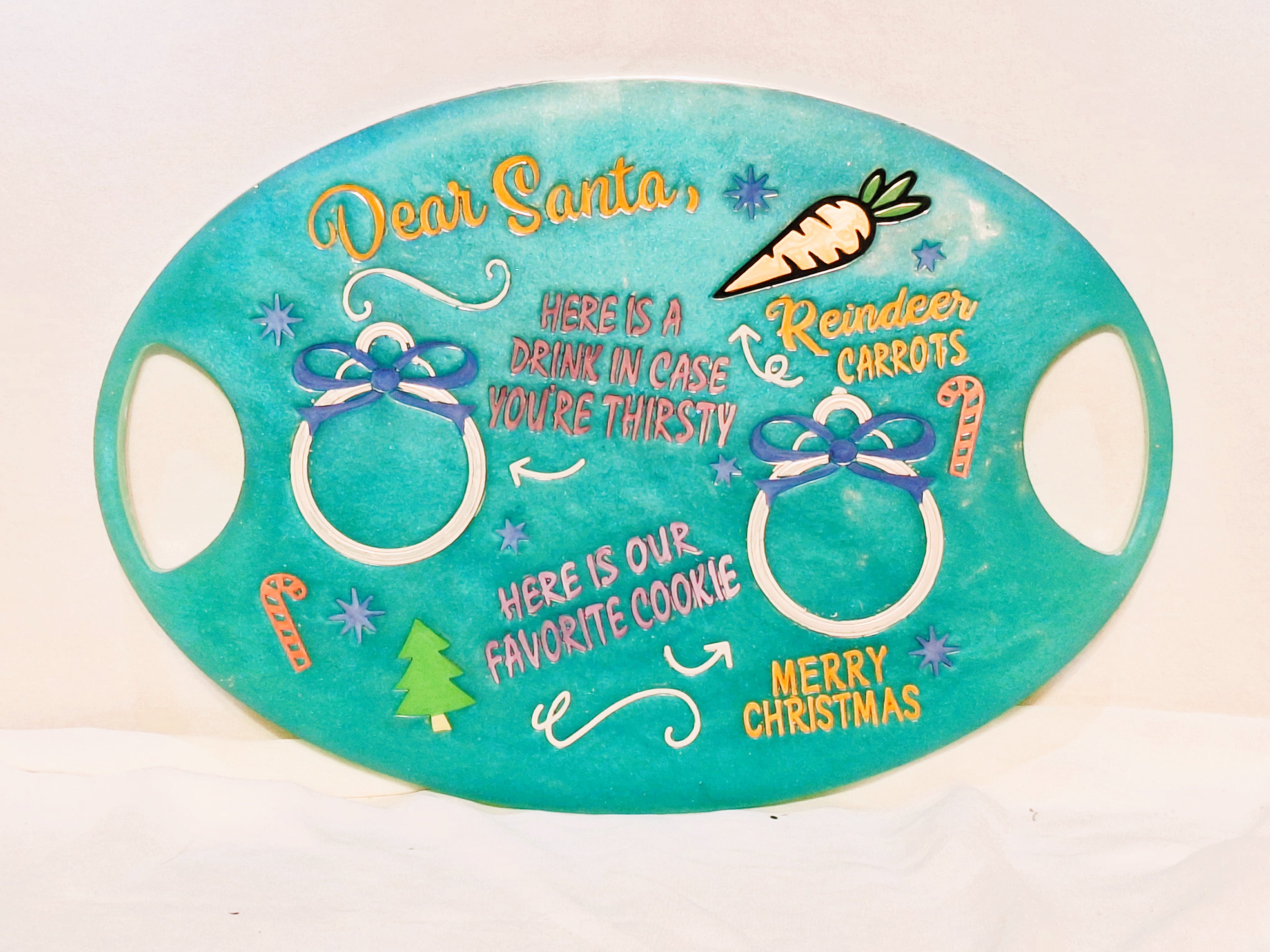 Large Oval Christmas Trays