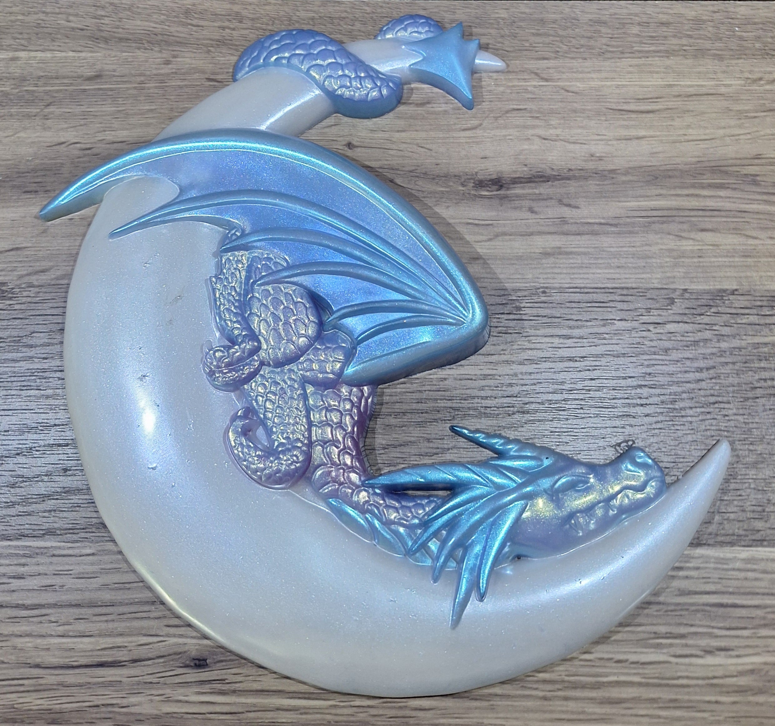 Dragon Sleeping on Moon