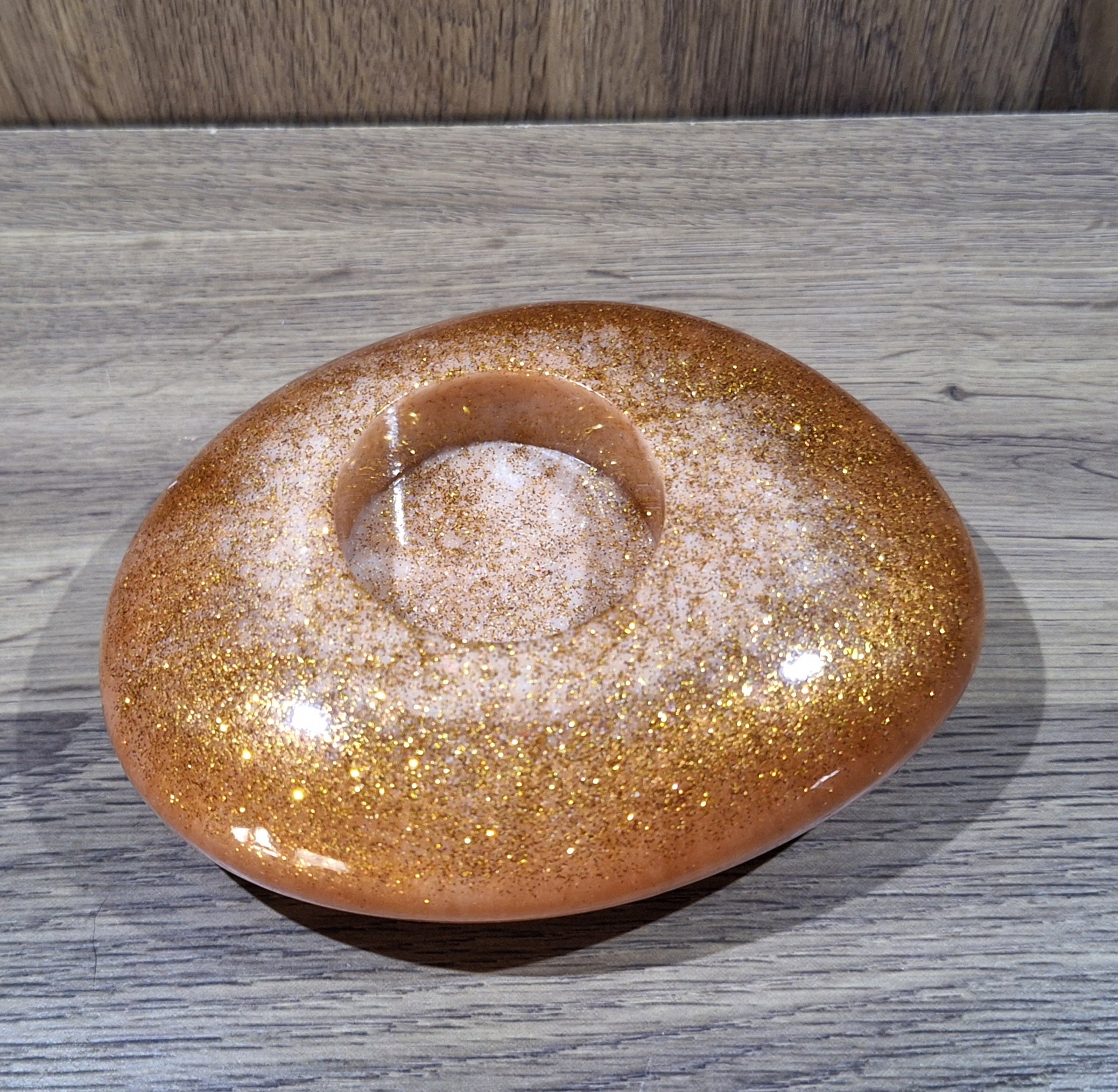 2pc Rounded Candle Holders Set