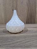 White Tear Drop Crystal Jar