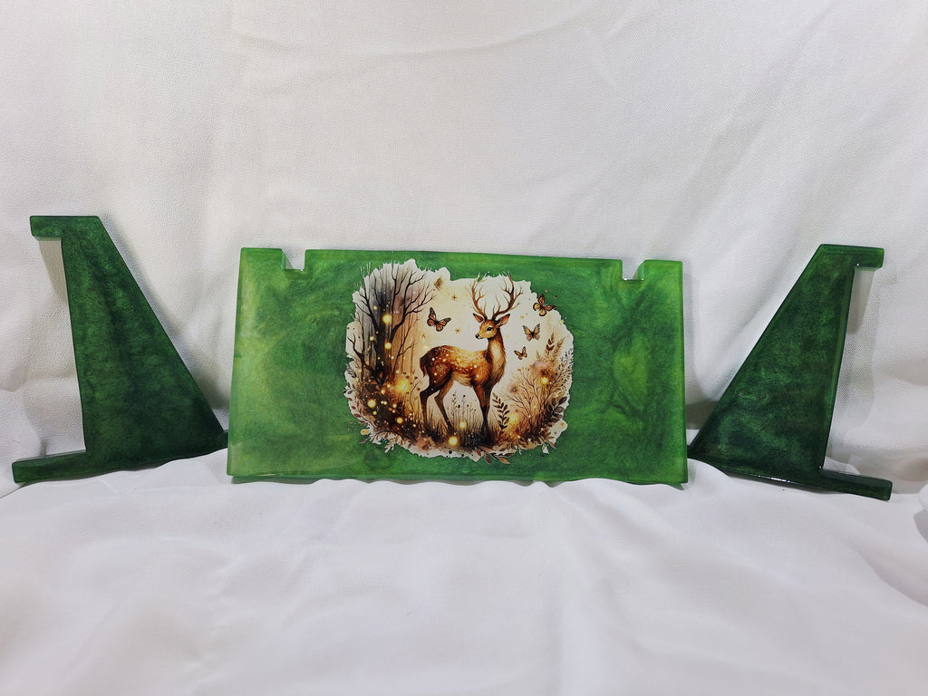 Green Display Shelf/Stand