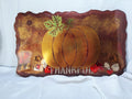 Fall "Thankful" Pumpkin Tray/Plaque