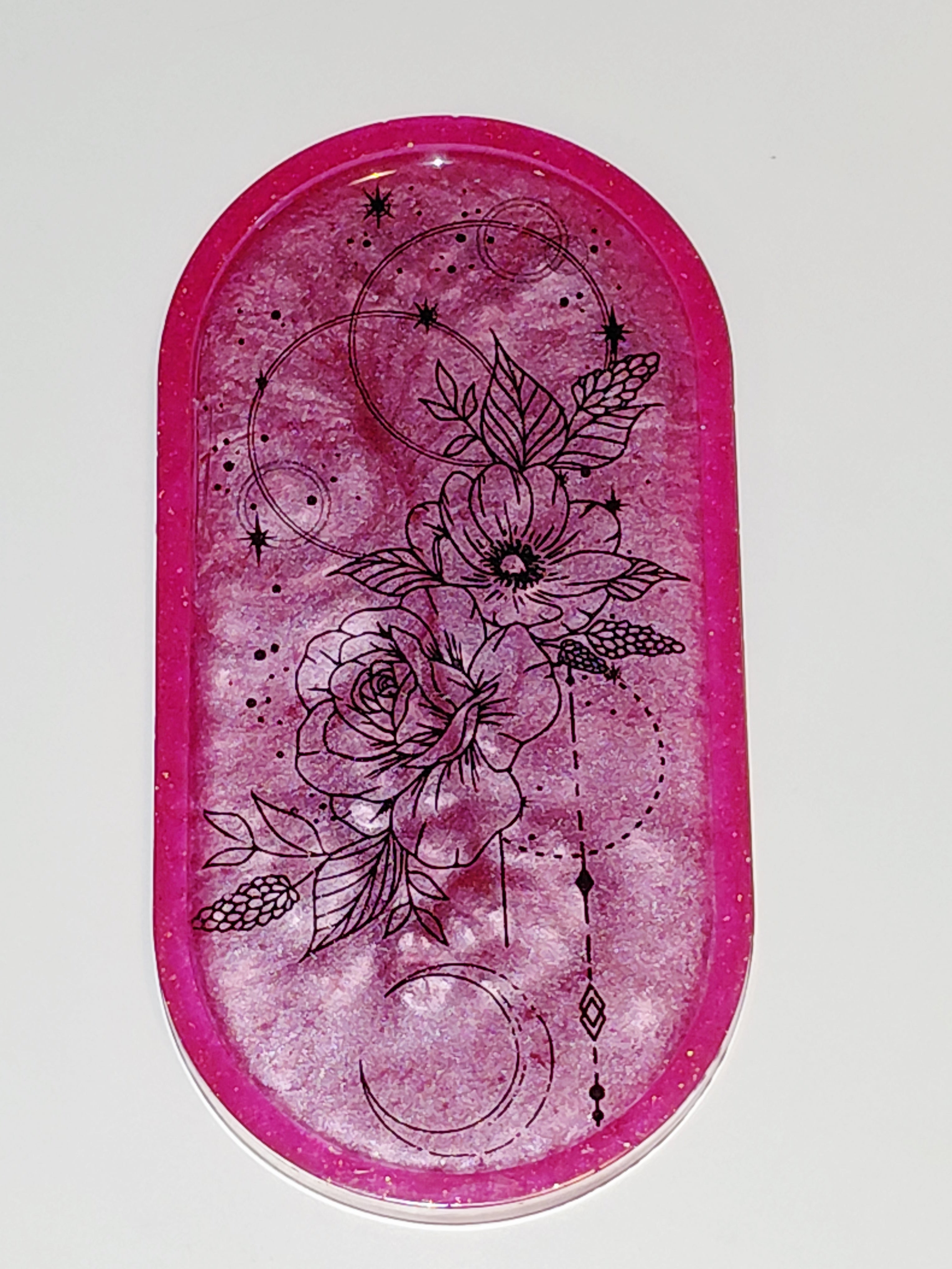 Pink Tattoo Trinket Tray