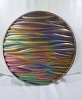 Rainbow Color Chrome Wave Circle