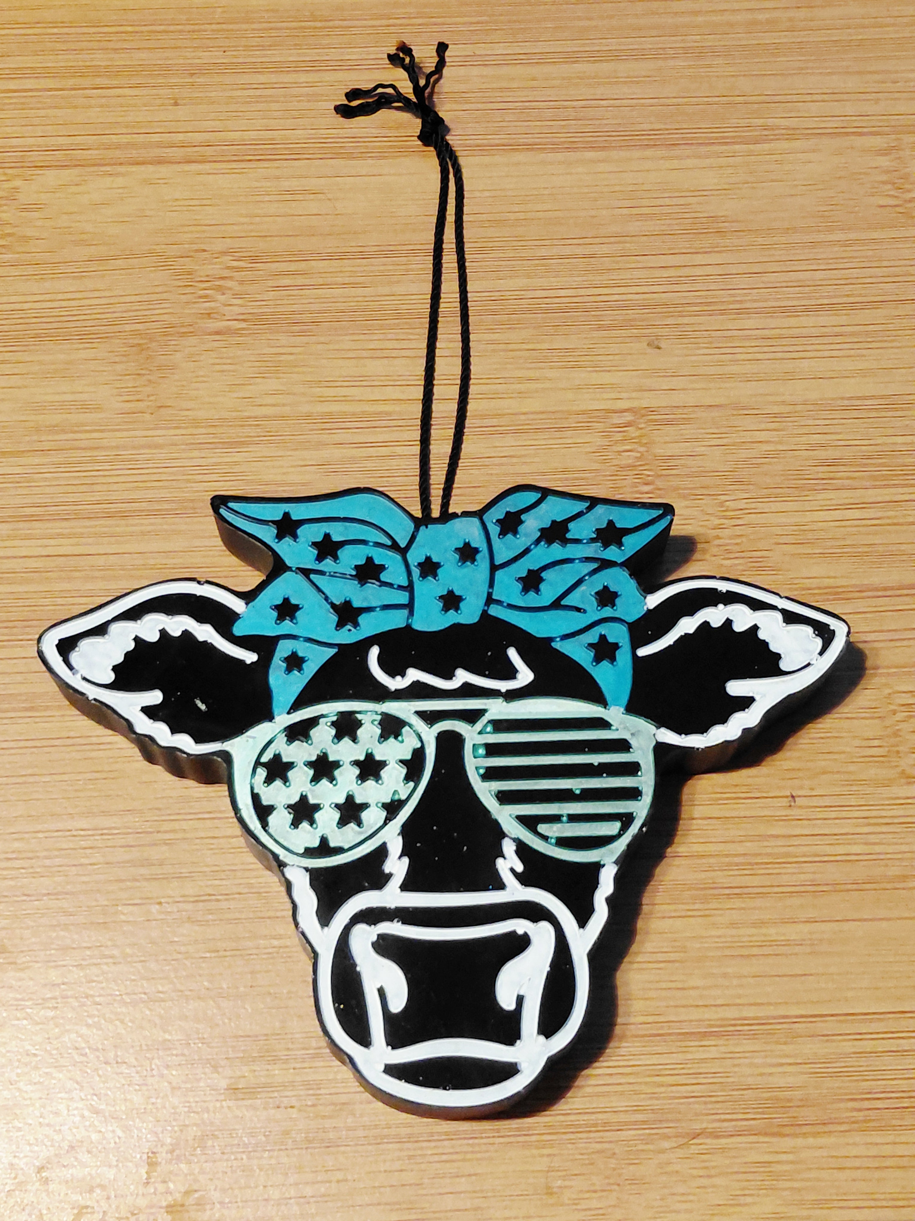 Cow w/Star Shades