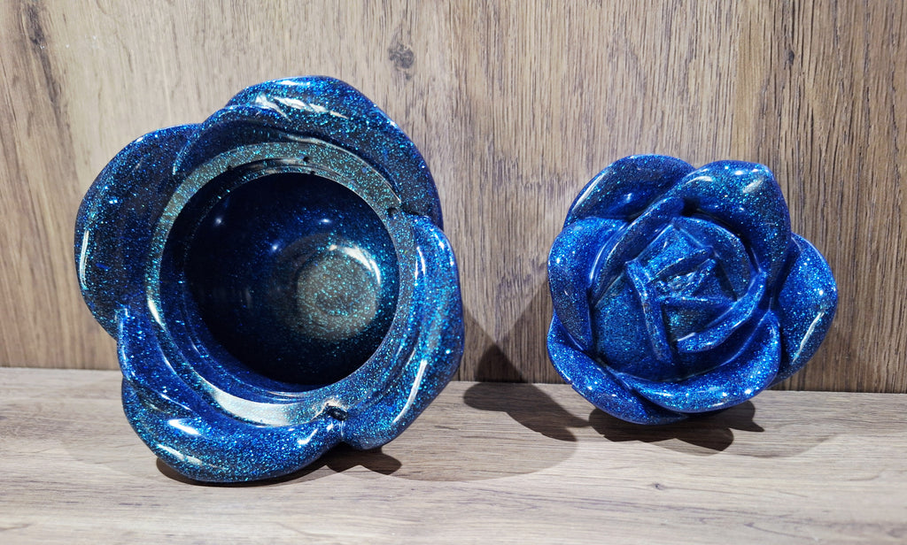 Blue Rose Jar