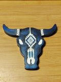 Cow Skull w/Designs