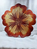 Large Autumn Flower Plaque