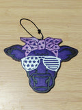 Cow w/Star Shades