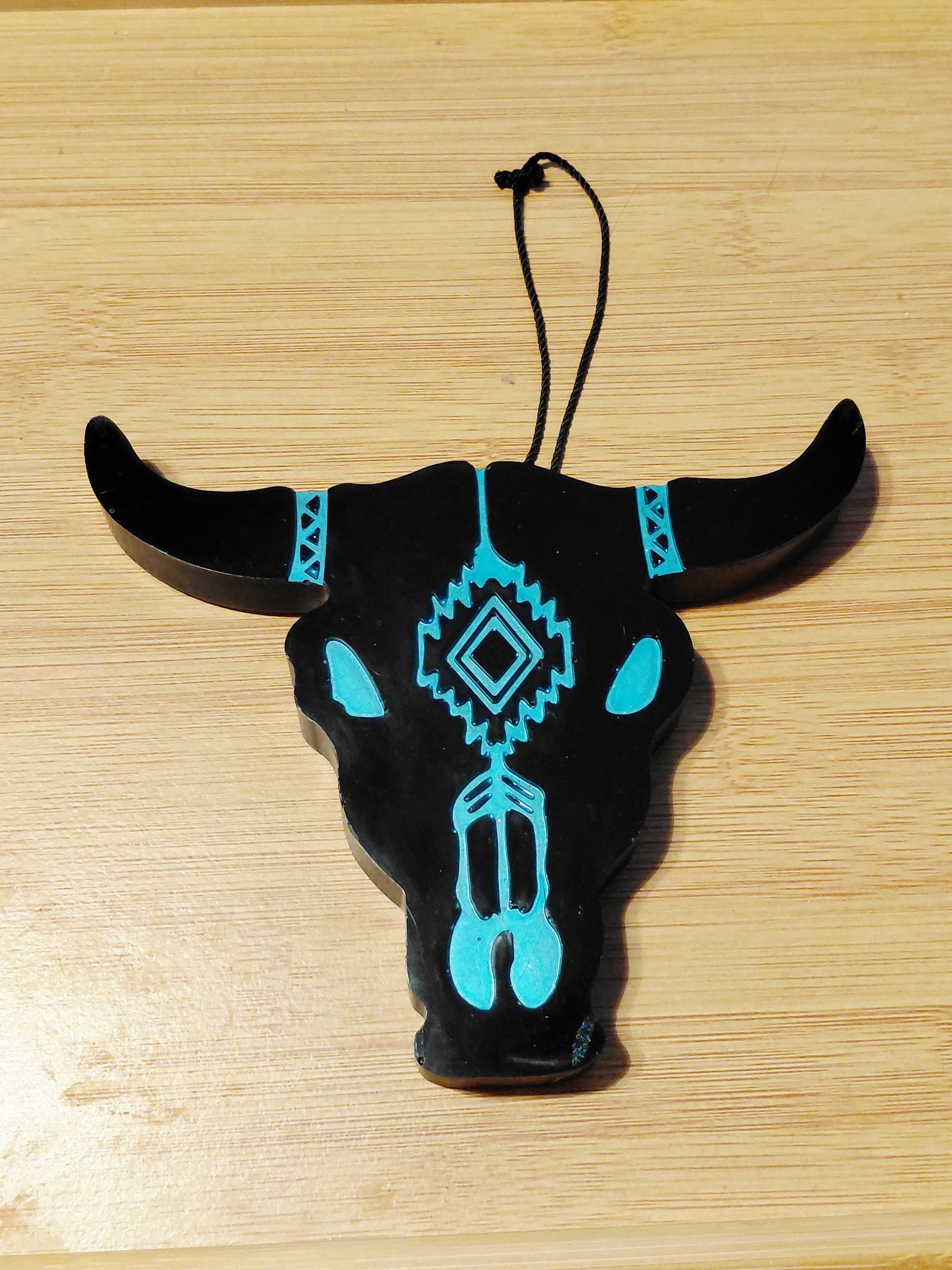 Cow Skull w/Designs